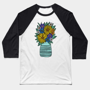 Sunflower Bouquet Baseball T-Shirt